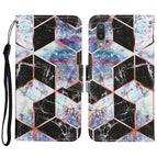 For Samsung Galaxy A02 / Black Marble