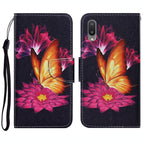 For Samsung Galaxy A02 / Big Golden Butterfly