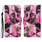 For Samsung Galaxy A02 / Purple Marble