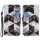 For Samsung Galaxy A22 4G / Black Marble