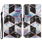 For Samsung Galaxy S21 FE / Black Marble