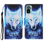 For Xiaomi Redmi Note 10 4G / Rose Wolf