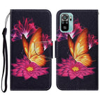 For Xiaomi Redmi Note 10 4G / Big Golden Butterfly