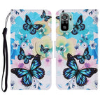 For Xiaomi Redmi Note 10 4G / Purple Butterfly