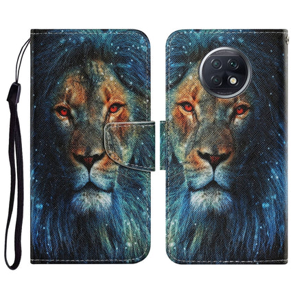 Coloured Drawing Pattern Horizontal Flip PU Leather Case with Holder & Card Slots & Wallet & Lanyard, For Xiaomi Redmi Note 9T