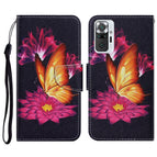 For Xiaomi Redmi Note 10 Pro / Big Golden Butterfly