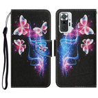 For Xiaomi Redmi Note 10 Pro / Three Fluorescent Butterflies