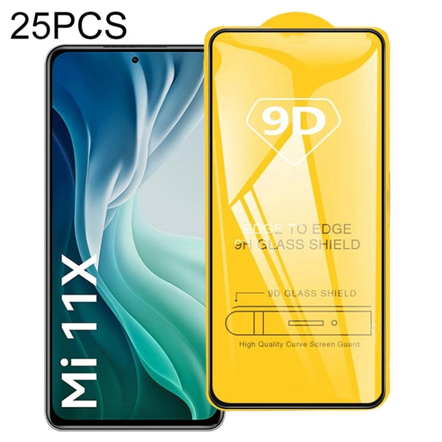 25 PCS 9D Full Glue Full Screen Tempered Glass Film, For Xiaomi Mi 11X / Mi 11i / Mi 11T Pro (25 PCS), For Xiaomi Mi 11X Pro (25 PCS), For Xiaomi Poco M2 Reloaded (25 PCS), For Xiaomi Redmi K40 Gaming / K50 Gaming / K50 Pro (1 PC)                      ...