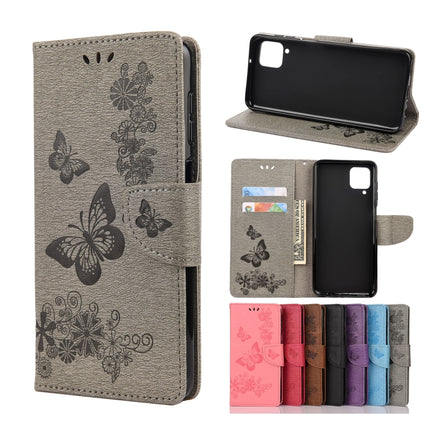 Butterflies Embossing Horizontal Flip Leather Case with Holder & Card Slots & Wallet, For Samsung Galaxy A02s (EU Version), For Samsung Galaxy A12 5G, For Samsung Galaxy A32 4G