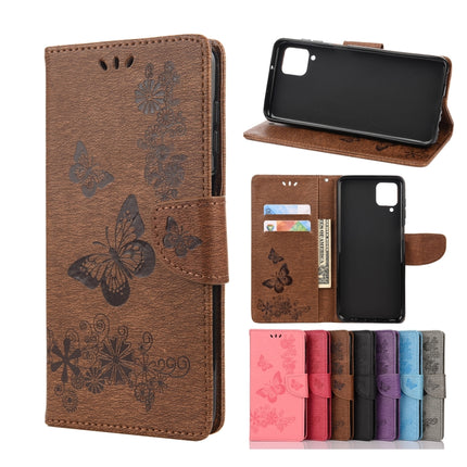 Butterflies Embossing Horizontal Flip Leather Case with Holder & Card Slots & Wallet, For Samsung Galaxy A02s (EU Version), For Samsung Galaxy A12 5G, For Samsung Galaxy A32 4G