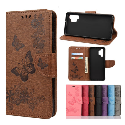 Butterflies Embossing Horizontal Flip Leather Case with Holder & Card Slots & Wallet, For Samsung Galaxy A02s (EU Version), For Samsung Galaxy A12 5G, For Samsung Galaxy A32 4G