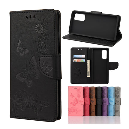 Butterflies Embossing Horizontal Flip Leather Case with Holder & Card Slots & Wallet, For Samsung Galaxy A32 5G, For Samsung Galaxy A72 5G / 4G, For Samsung Galaxy S21 FE