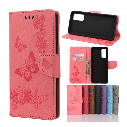 Butterflies Embossing Horizontal Flip Leather Case with Holder & Card Slots & Wallet, For Samsung Galaxy A32 5G, For Samsung Galaxy A72 5G / 4G, For Samsung Galaxy S21 FE