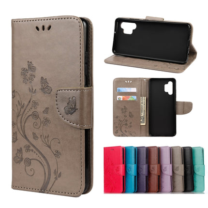 Butterfly Flower Pattern Horizontal Flip Leather Case with Holder & Card Slots & Wallet, For Samsung Galaxy A02s (EU Version), For Samsung Galaxy A12 5G, For Samsung Galaxy A32 4G