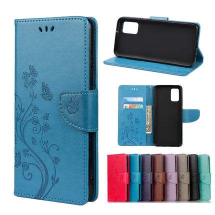 Butterfly Flower Pattern Horizontal Flip Leather Case with Holder & Card Slots & Wallet, For Samsung Galaxy A32 5G, For Samsung Galaxy A72 5G / 4G, For Samsung Galaxy S21 FE