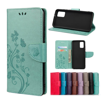 Butterfly Flower Pattern Horizontal Flip Leather Case with Holder & Card Slots & Wallet, For Samsung Galaxy A32 5G, For Samsung Galaxy A72 5G / 4G, For Samsung Galaxy S21 FE