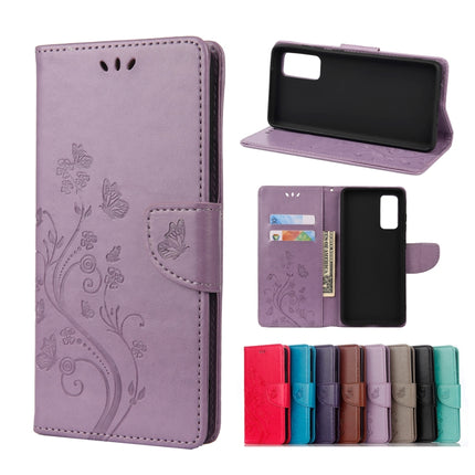 Butterfly Flower Pattern Horizontal Flip Leather Case with Holder & Card Slots & Wallet, For Samsung Galaxy A32 5G, For Samsung Galaxy A72 5G / 4G, For Samsung Galaxy S21 FE