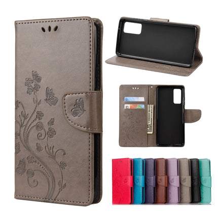 Butterfly Flower Pattern Horizontal Flip Leather Case with Holder & Card Slots & Wallet, For Samsung Galaxy A32 5G, For Samsung Galaxy A72 5G / 4G, For Samsung Galaxy S21 FE
