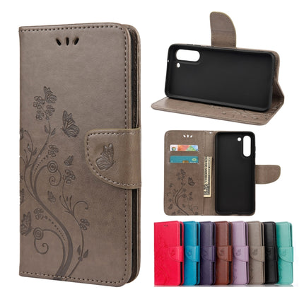 Butterfly Flower Pattern Horizontal Flip Leather Case with Holder & Card Slots & Wallet, For Samsung Galaxy A32 5G, For Samsung Galaxy A72 5G / 4G, For Samsung Galaxy S21 FE