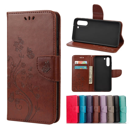 Butterfly Flower Pattern Horizontal Flip Leather Case with Holder & Card Slots & Wallet, For Samsung Galaxy A32 5G, For Samsung Galaxy A72 5G / 4G, For Samsung Galaxy S21 FE