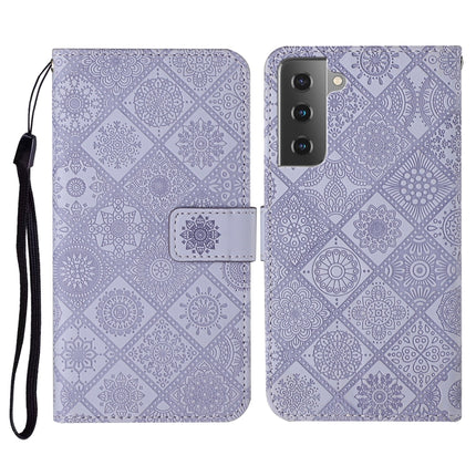 Ethnic Style Embossed Pattern Horizontal Flip Leather Case with Holder & Card Slots & Wallet & Lanyard, For Samsung Galaxy S21 FE, For Samsung Galaxy A52 5G / 4G, For Samsung Galaxy A72 5G / 4G