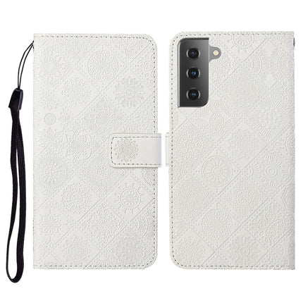 Ethnic Style Embossed Pattern Horizontal Flip Leather Case with Holder & Card Slots & Wallet & Lanyard, For Samsung Galaxy S21 FE, For Samsung Galaxy A52 5G / 4G, For Samsung Galaxy A72 5G / 4G