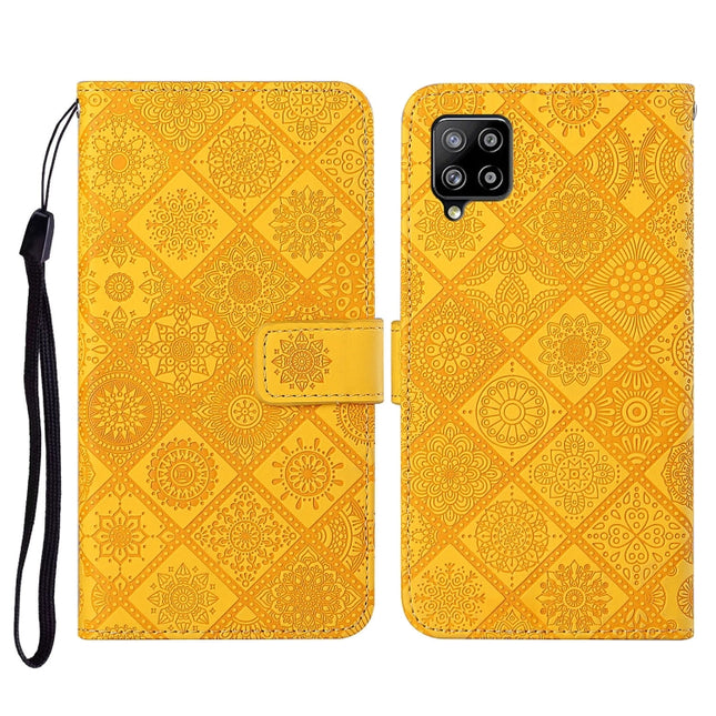 Ethnic Style Embossed Pattern Horizontal Flip Leather Case with Holder & Card Slots & Wallet & Lanyard, For Samsung Galaxy A22  4G, For Samsung Galaxy A22  5G, For Samsung Galaxy A32  4G