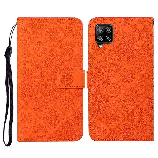 Ethnic Style Embossed Pattern Horizontal Flip Leather Case with Holder & Card Slots & Wallet & Lanyard, For Samsung Galaxy A22  4G, For Samsung Galaxy A22  5G, For Samsung Galaxy A32  4G