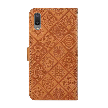Ethnic Style Embossed Pattern Horizontal Flip Leather Case with Holder & Card Slots & Wallet & Lanyard, For Samsung Galaxy A02, For Samsung Galaxy A02s EU Version