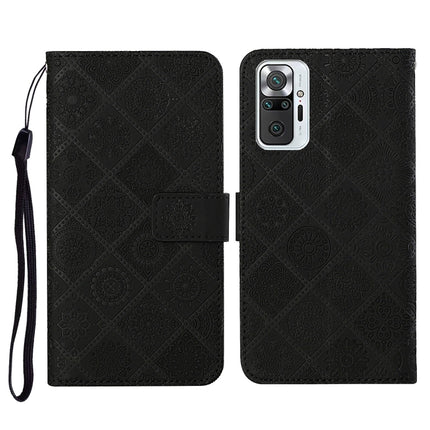 Ethnic Style Embossed Pattern Horizontal Flip Leather Case with Holder & Card Slots & Wallet & Lanyard, For Samsung Galaxy A32  5G, For Xiaomi Redmi Note 10 4G, For Xiaomi Redmi Note 10 Pro