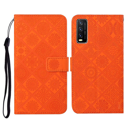Ethnic Style Embossed Pattern Horizontal Flip Leather Case with Holder & Card Slots & Wallet & Lanyard, For Xiaomi Redmi 9T, For Xiaomi Redmi Note 9T, For vivo Y20