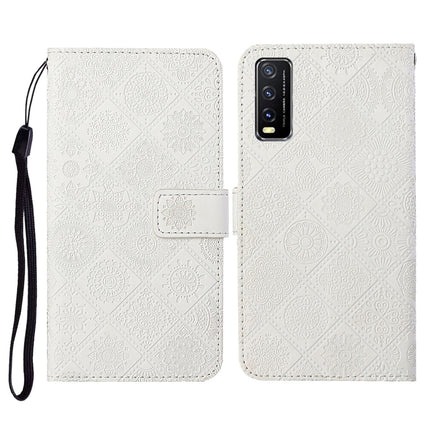 Ethnic Style Embossed Pattern Horizontal Flip Leather Case with Holder & Card Slots & Wallet & Lanyard, For Xiaomi Redmi 9T, For Xiaomi Redmi Note 9T, For vivo Y20