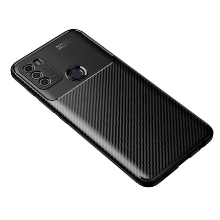 Carbon Fiber Texture Shockproof TPU Case, For Honor Play 5T, For Motorola Moto G50, For Motorola Moto G60, For vivo V21