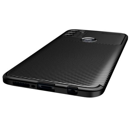 Carbon Fiber Texture Shockproof TPU Case, For Honor Play 5T, For Motorola Moto G50, For Motorola Moto G60, For vivo V21