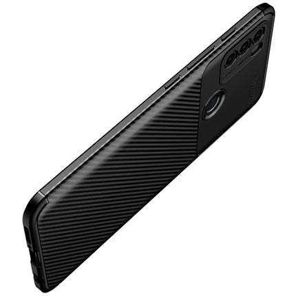 Carbon Fiber Texture Shockproof TPU Case, For Honor Play 5T, For Motorola Moto G50, For Motorola Moto G60, For vivo V21