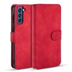 DG.MING Retro Oil Side Horizontal Flip Leather Case with Holder & Card Slots & Wallet, For Samsung Galaxy S21 FE, For Samsung Galaxy A32 4G, For Xiaomi Redmi Note 10 Pro, For OnePlus 9