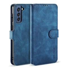 DG.MING Retro Oil Side Horizontal Flip Leather Case with Holder & Card Slots & Wallet, For Samsung Galaxy S21 FE, For Samsung Galaxy A32 4G, For Xiaomi Redmi Note 10 Pro, For OnePlus 9