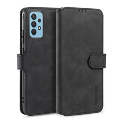 DG.MING Retro Oil Side Horizontal Flip Leather Case with Holder & Card Slots & Wallet, For Samsung Galaxy S21 FE, For Samsung Galaxy A32 4G, For Xiaomi Redmi Note 10 Pro, For OnePlus 9
