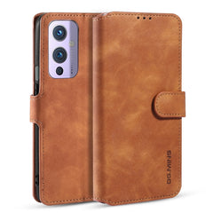 DG.MING Retro Oil Side Horizontal Flip Leather Case with Holder & Card Slots & Wallet, For Samsung Galaxy S21 FE, For Samsung Galaxy A32 4G, For Xiaomi Redmi Note 10 Pro, For OnePlus 9