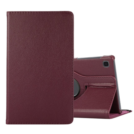 For Samsung Galaxy A7 Lite T220 360 Degree Rotation Litchi Texture Flip Leather Case with Holder, For Samsung Galaxy A7 Lite