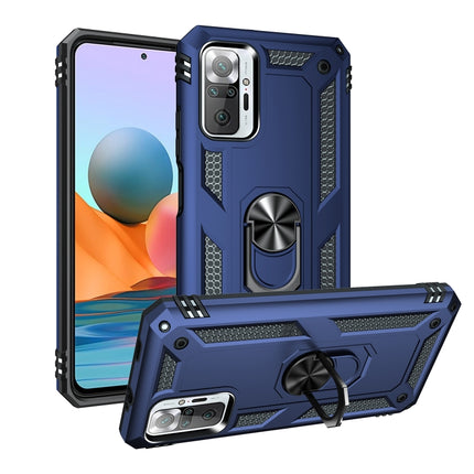 Shockproof TPU + PC Protective Case with 360 Degree Rotating Holder, For Xiaomi Redmi Note 10 Pro Max