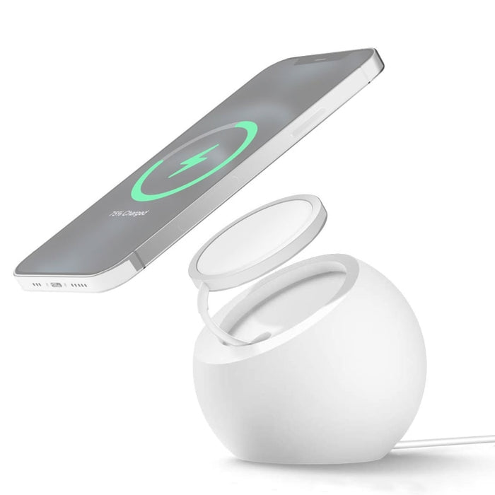 Magnetischer Magsafe-Ladehalter aus Silikonpellet für die iPhone 12-Serie, Silikonpellet