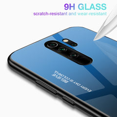 Gradient Color Glass Case, For Xiaomi Redmi Note 8 Pro, For Xiaomi Redmi Note 8, For iPhone 11 Pro, For iPhone 11 Pro Max