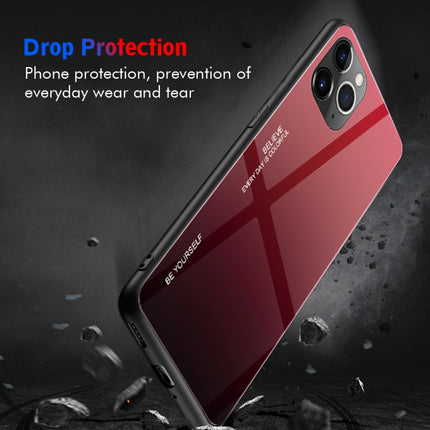Gradient Color Glass Case, For iPhone 11 Pro Max, For iPhone 11