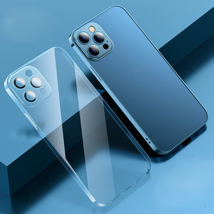 Anti-Fingerabdruck-Schutzhülle aus mattierter Galvanik mit Kamerafolie, für iPhone 11, für iPhone 11 Pro, für iPhone 11 Pro Max, für iPhone 12 mini, für iPhone 12