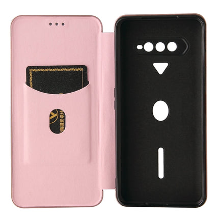 Carbon Fiber Texture Magnetic Horizontal Flip TPU + PC + PU Leather Case with Card Slot, For Xiaomi Black Shark 4 / 4 Pro, For Samsung Galaxy A82 5G /Quantum 2