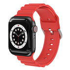 For Apple Watch Ultra 49mm / Series 8&7 45mm / SE 2&6&SE&5&4 44mm / 3&2&1 42mm / Red