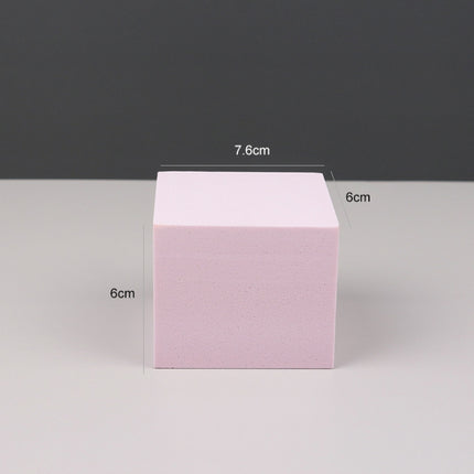 Geometric Cube Solid Color Photography Photo Background Table Shooting Foam Props, 7 x 7 x 6cm Cuboid, Cube Embedded Combo Kits, 2 x Door Combo Kits, Cuboid Door Combo Kits