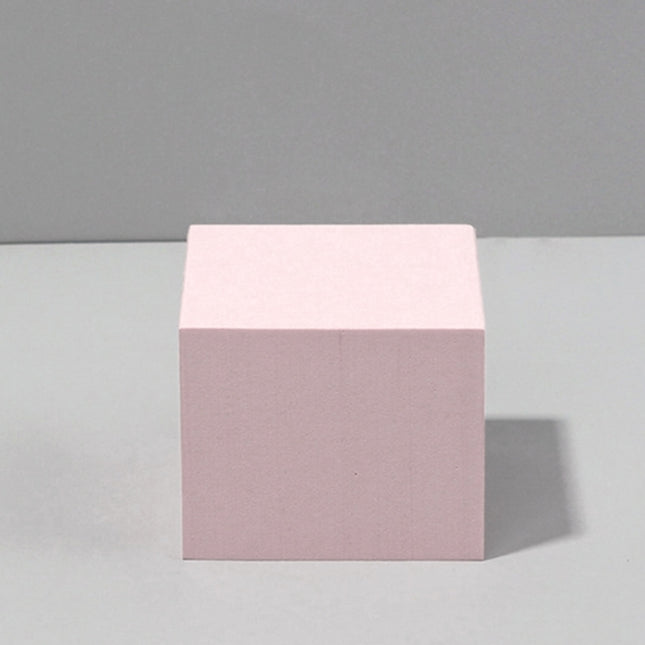 Geometric Cube Solid Color Photography Photo Background Table Shooting Foam Props, 7 x 7 x 6cm Cuboid, Cube Embedded Combo Kits, 2 x Door Combo Kits, Cuboid Door Combo Kits
