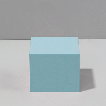 Geometric Cube Solid Color Photography Photo Background Table Shooting Foam Props, 7 x 7 x 6cm Cuboid, Cube Embedded Combo Kits, 2 x Door Combo Kits, Cuboid Door Combo Kits